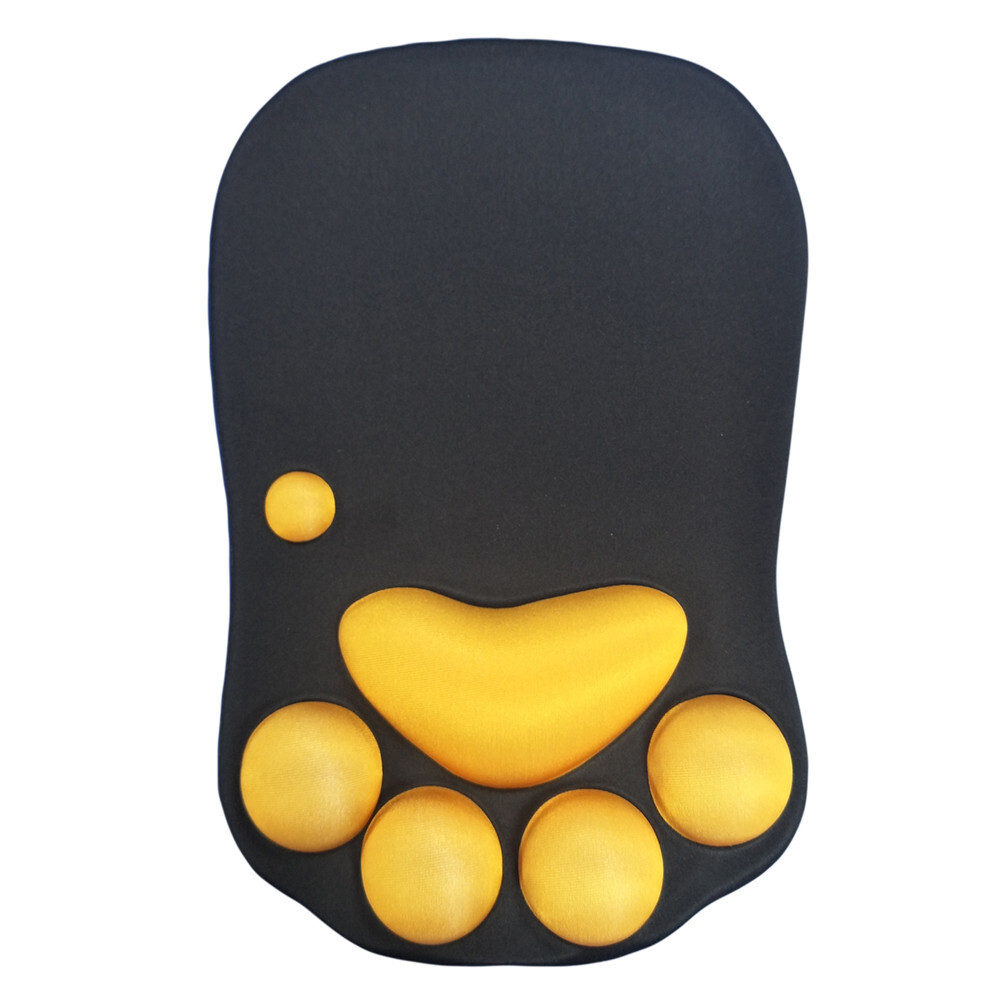 Cute Cat Paw Mouse Pad Kawaii Gaming Desk Pad Nonslip Silicone Mice Mat
