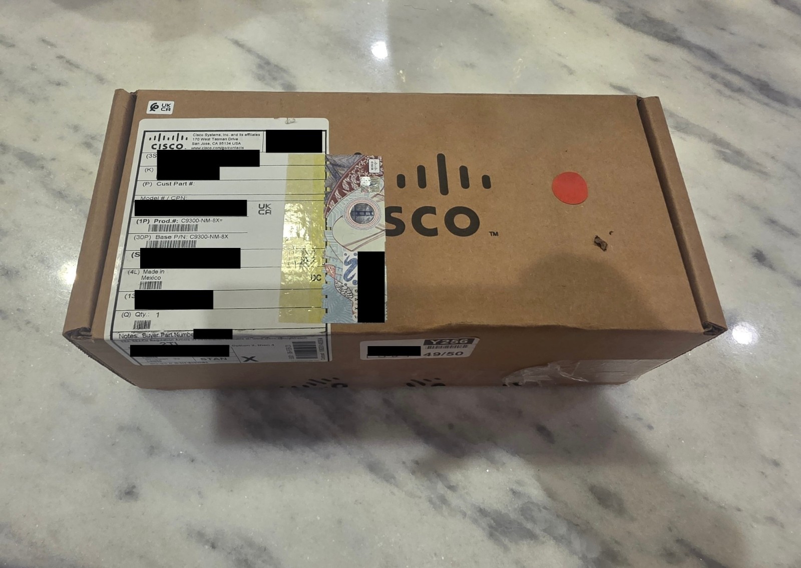 Cisco C9300-NM-8X= 8-Port 10G SFP+ Network Module Catalyst 9300 New Sealed
