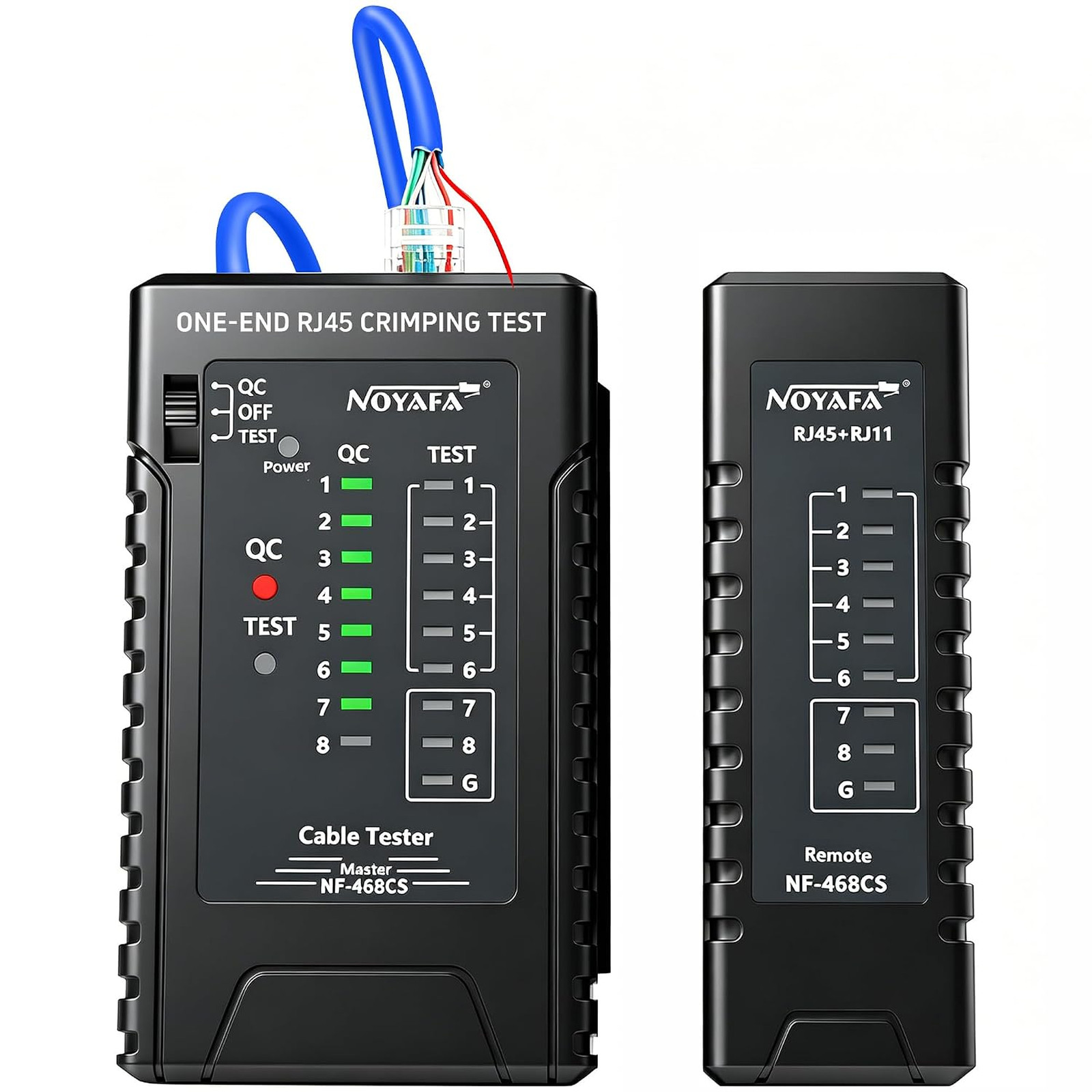 NF-468CS Network Cable Tester,Ethernet Continuity & Crimping Tools