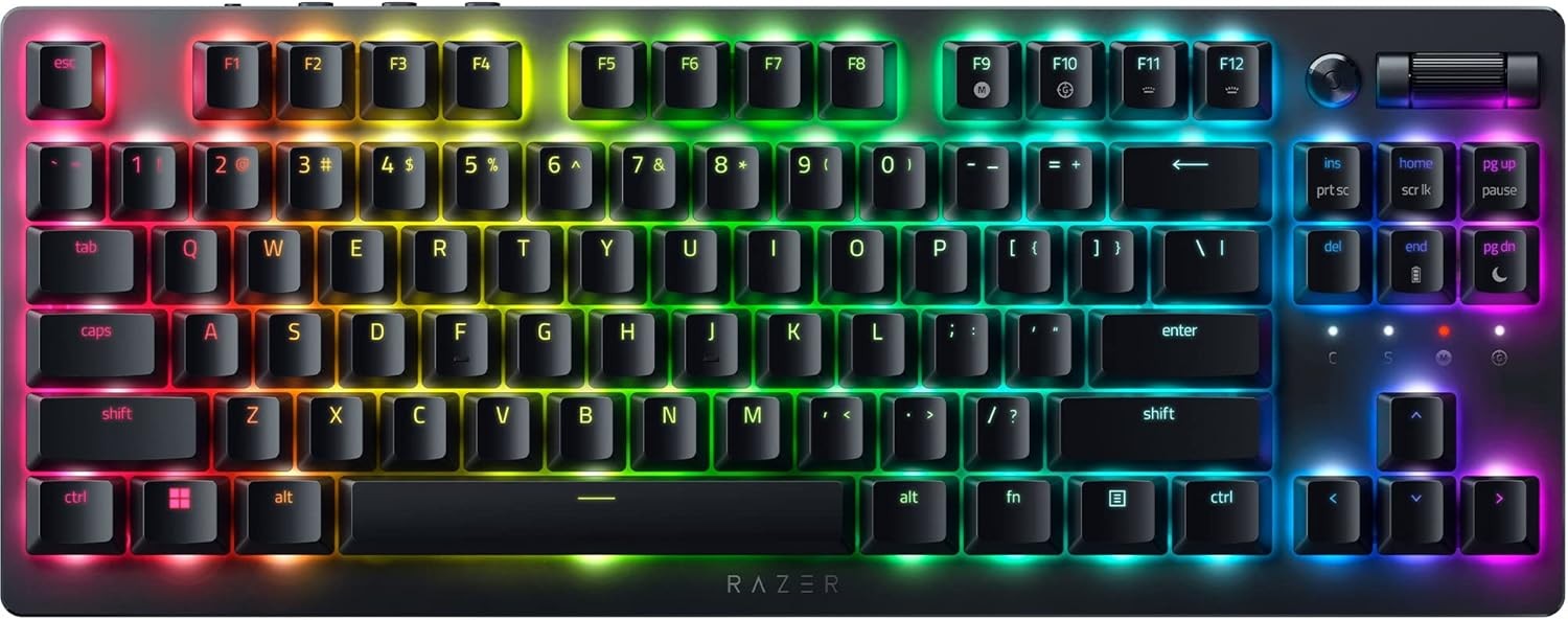Razer DeathStalker V2 Pro TKL Clicky Optical Switch WL Keyboard Certified Refurb