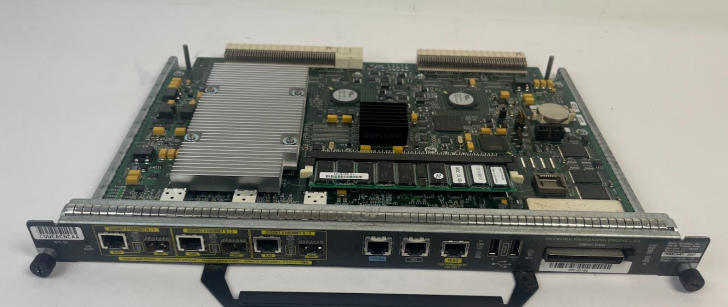 Cisco NPE-G2 V02 Network Processing Engine 1GB DRAM for 7200VXR Router