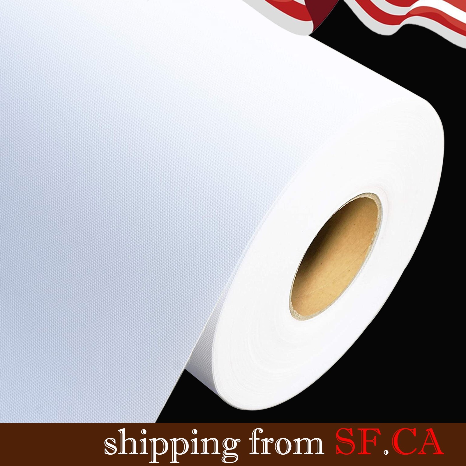 17" x 40ft  Premium Polyester Canvas Roll Matte waterproof for Epson Canon HP
