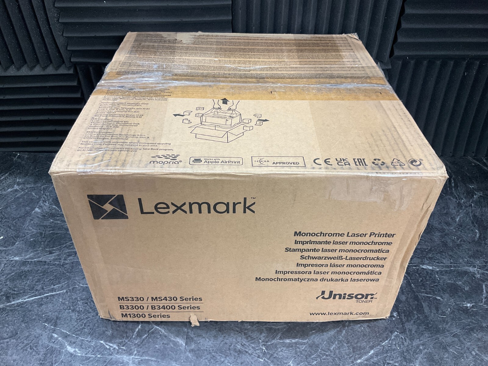 Lexmark MS331dn Laser Printer ••220 VOLT•• 29S0010 ✅❤️️✅❤️️ NEW SEALED