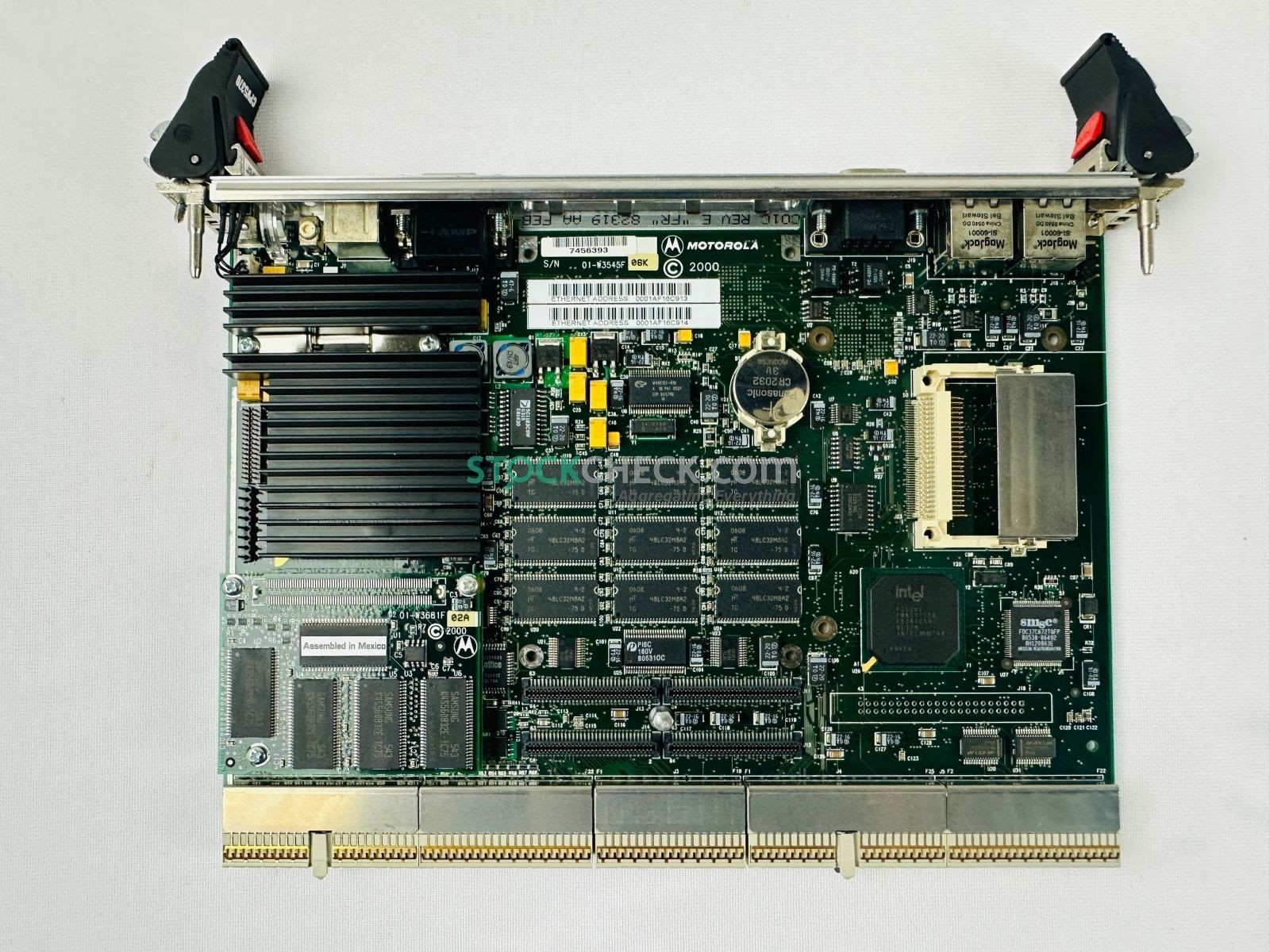 Motorola CPV5370 01-W3545F-06K CompactPCI CPU Board
