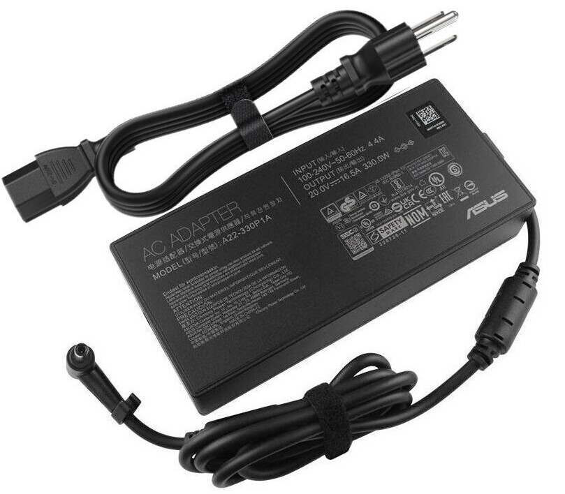 Original 20V 16.5A 330W Asus ROG Strix G16 G614JZR Charger AC Adapter + Cable