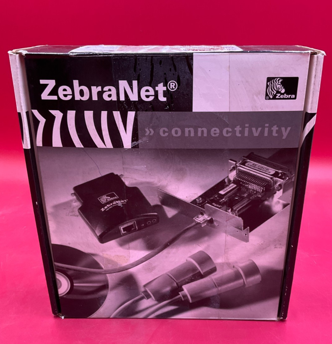 Zebra Net Internal 10 100 Print Server 79823 💚❤️💚❤️ NEW OPEN BOX 💚❤️💚❤️