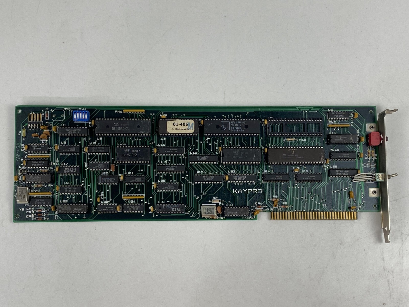 Vintage Kaypro 81-486 CPU Board 81-1230 Card