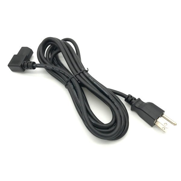 10FT RIGHT ANGLE COMPUTER POWER SUPPLY AC CORD WIRE FOR HP DELL ACER DESKTOP PC