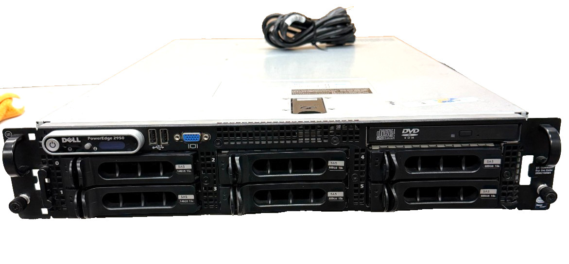 Dell PowerEdge 2950 ENTERPRISE CLASS 2U RACK MOUNTABLE SERVER