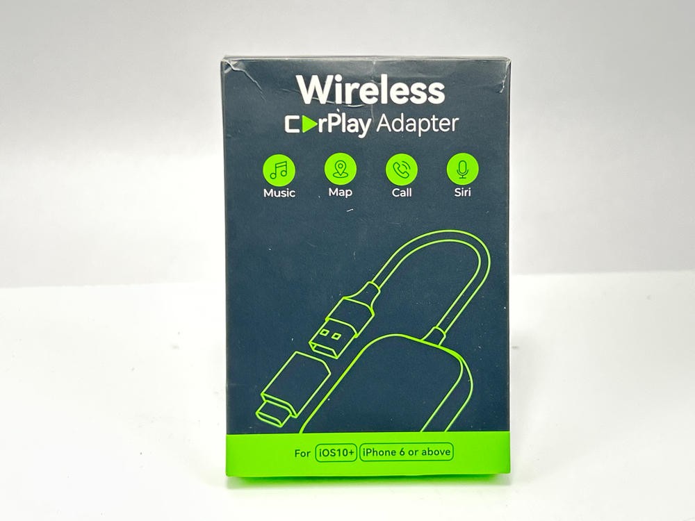 Luckymore Wireless CarPlay Adapter USB Plug & Play Fast Auto Connect