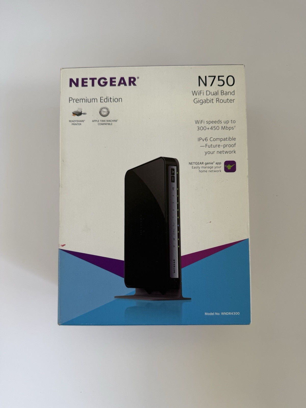 NETGEAR N750 Dual Band Gigabit WiFi Router *USED IN PERFECT CONDITION*