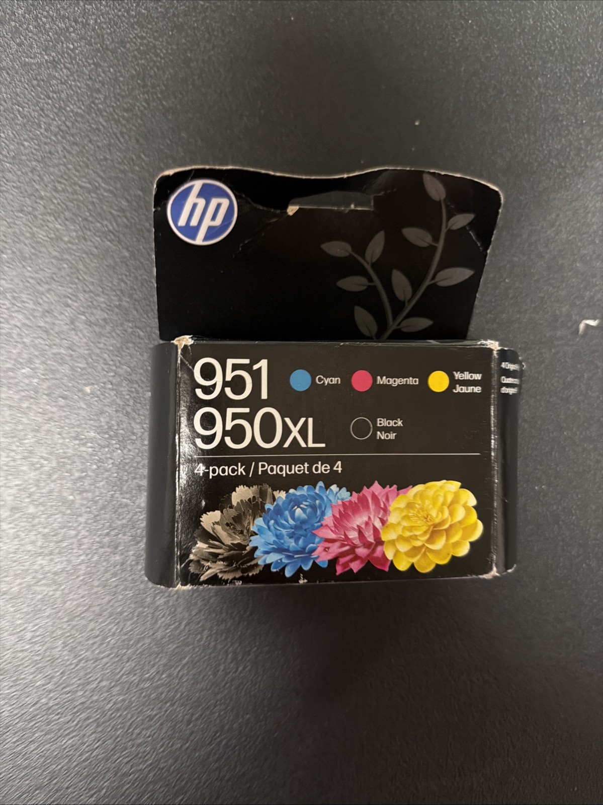 4-PACK HP GENUINE 950XL BLACK & 951 COLOR INK OFFICEJET PRO 8100