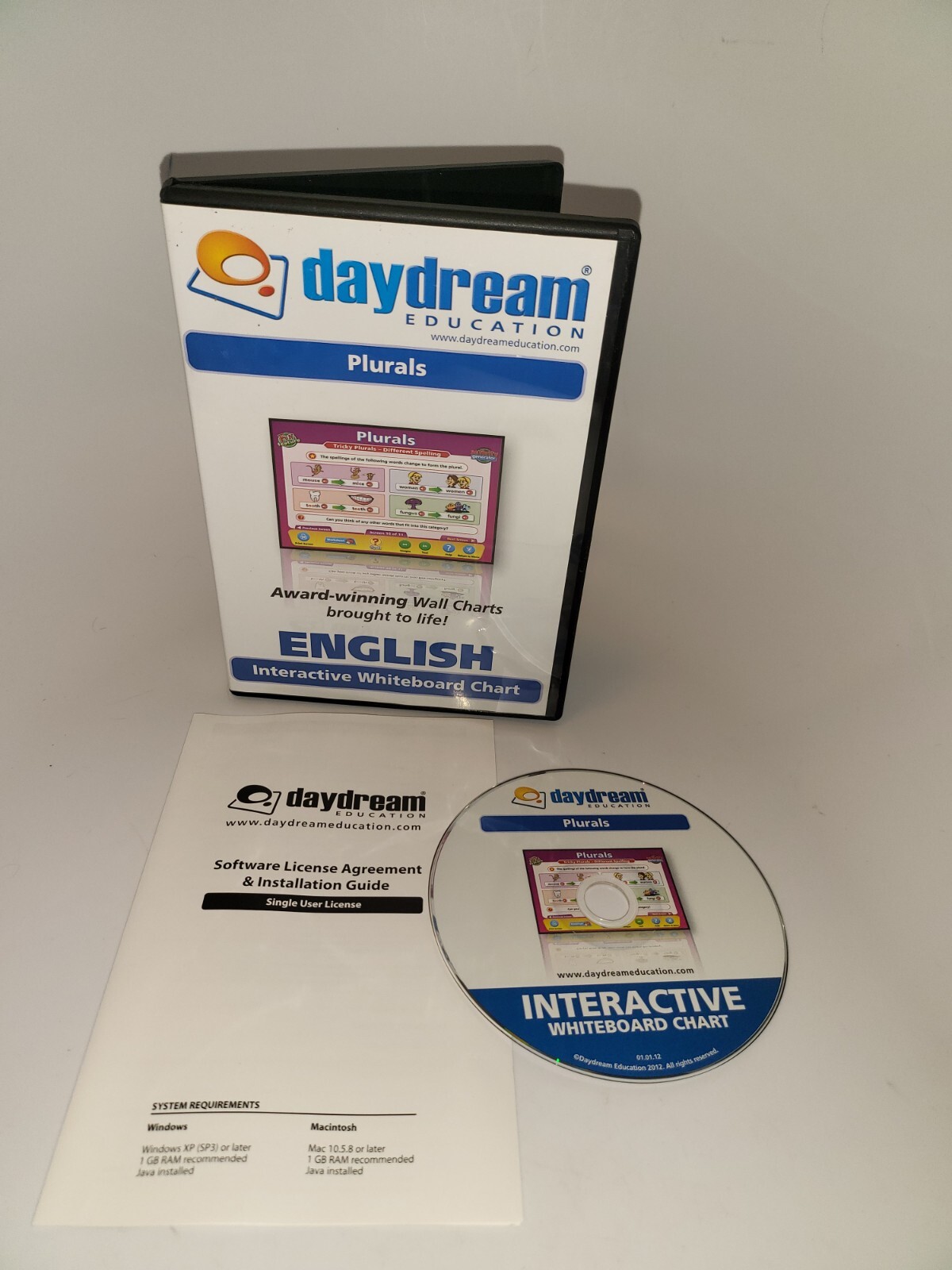 Daydream Education Interactive Whiteboard Software: English - Plurals