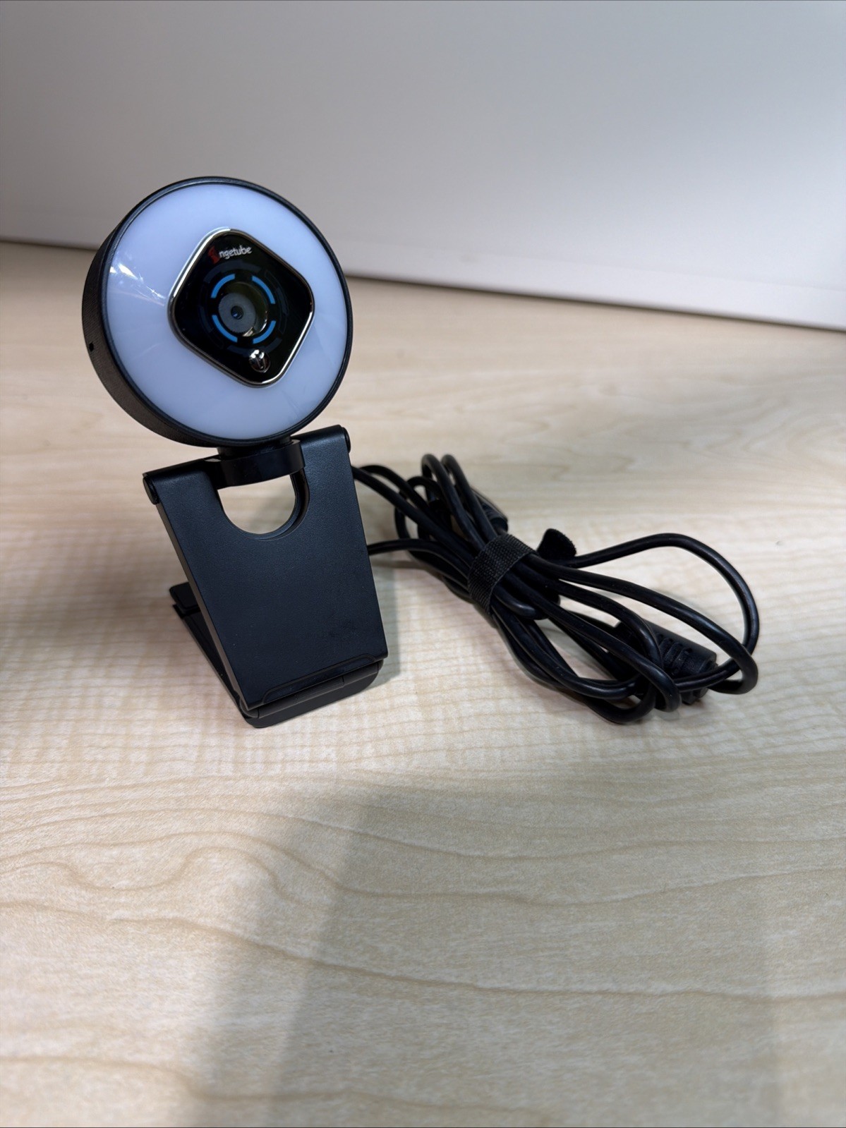Angetube HD Web Camera Digital Streaming Webcam 1080P Ring Light Auto Focus 962A