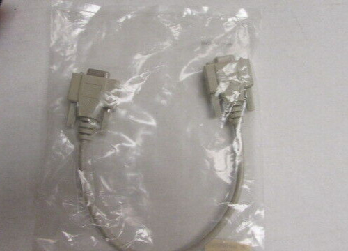 1FT Modem Cable DB9-F to DB9-F Serial-Straight through connect New sealed cables