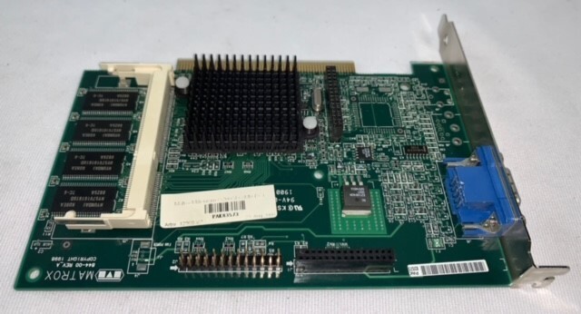 Matrox G2+/MSDP/8B/20 Video Graphic Card