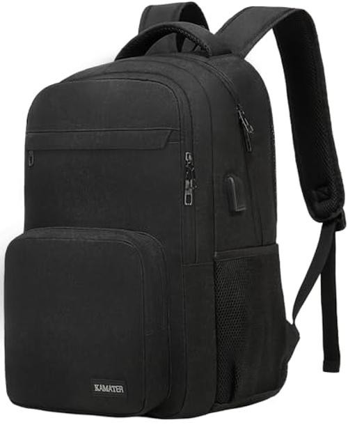 Black Backpack for School, college Backpack for Teens,Students, with 17.3 inch