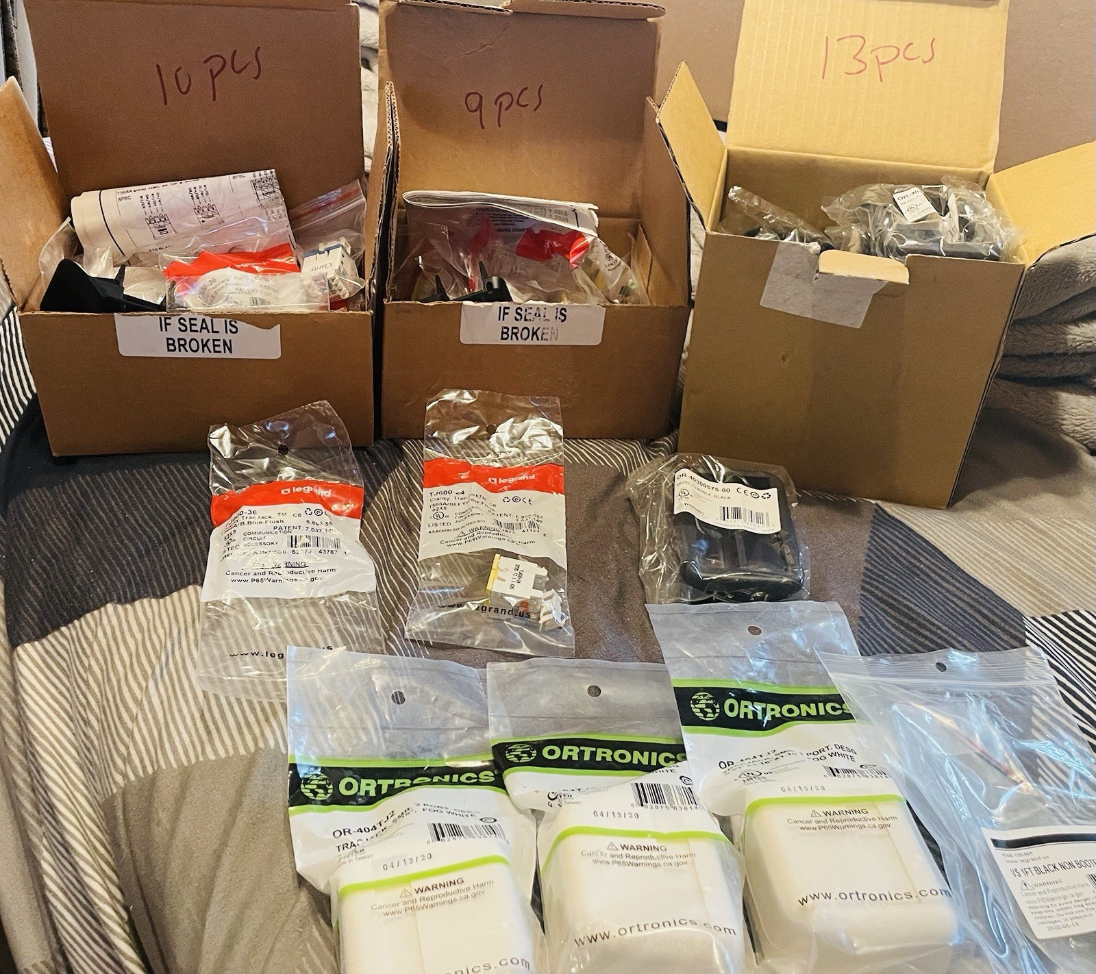 Lot Of Ortronics Parts 