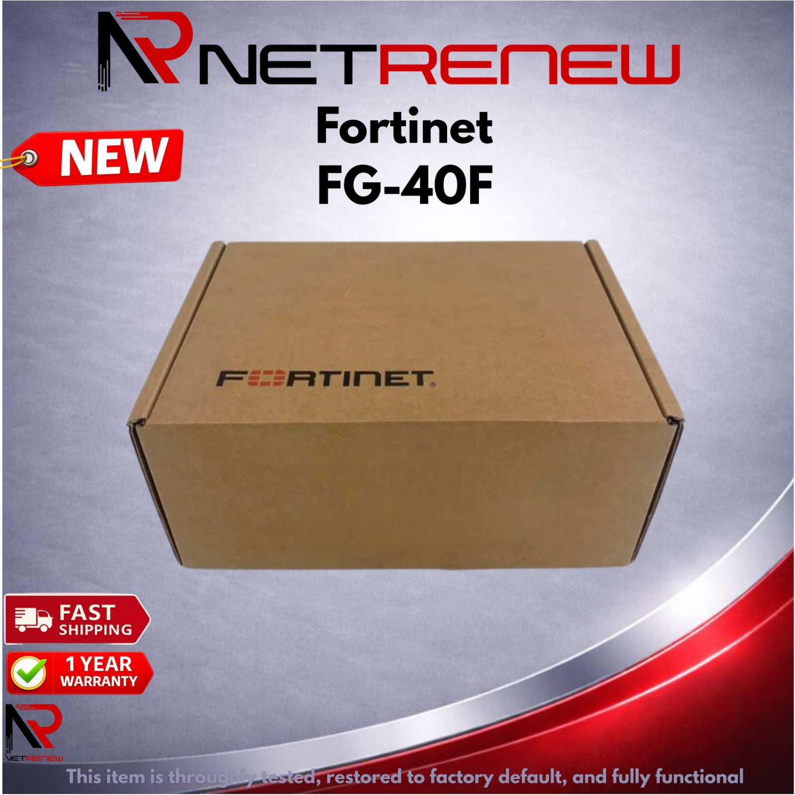 NEW Fortinet  FG-40F Fortigate 40F Network Security Firewall Appliance