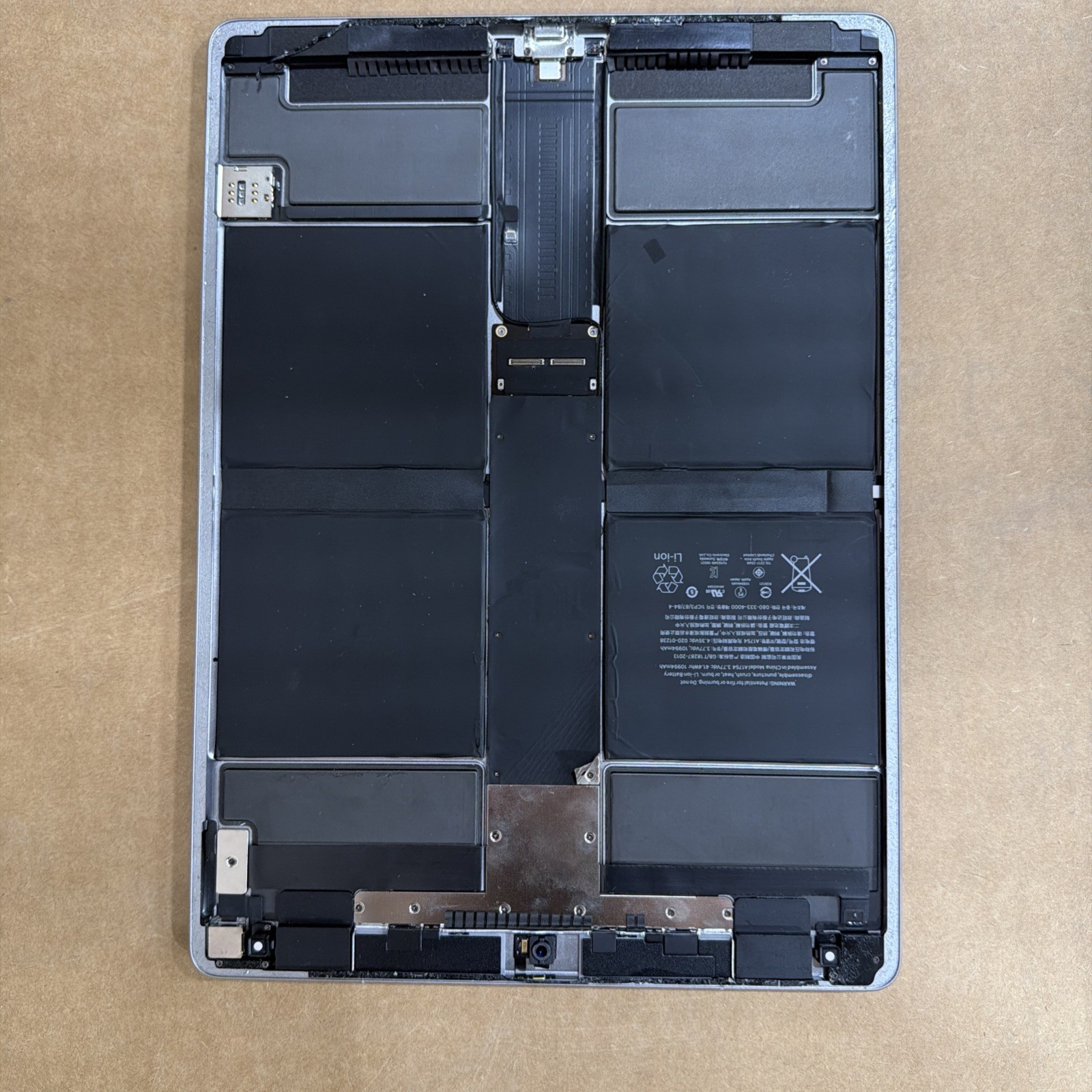 Mint GRAY 100% OEM Apple iPad Pro 2nd 12.9 Cellular  A1671 Back Housing Complete