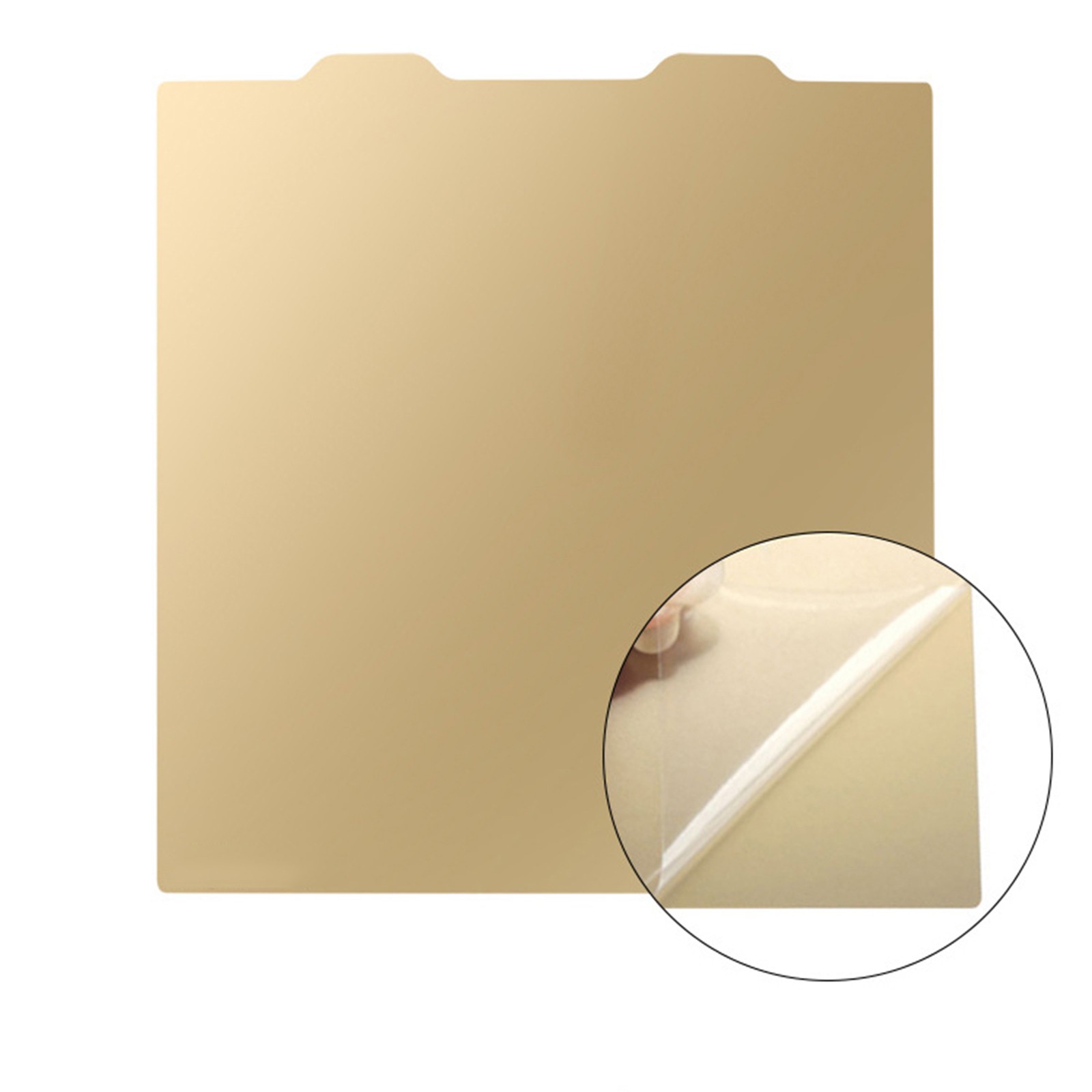 For FYSETC JanusBPS Printer PEI Spring Steel Plate Magnetic Profiled Steel Plate