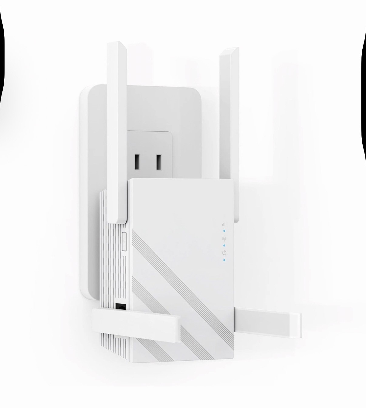 2025 1.2Gbps WiFi Extender Signal Booster Dual Band 12880 sq. ft w Ethernet Port