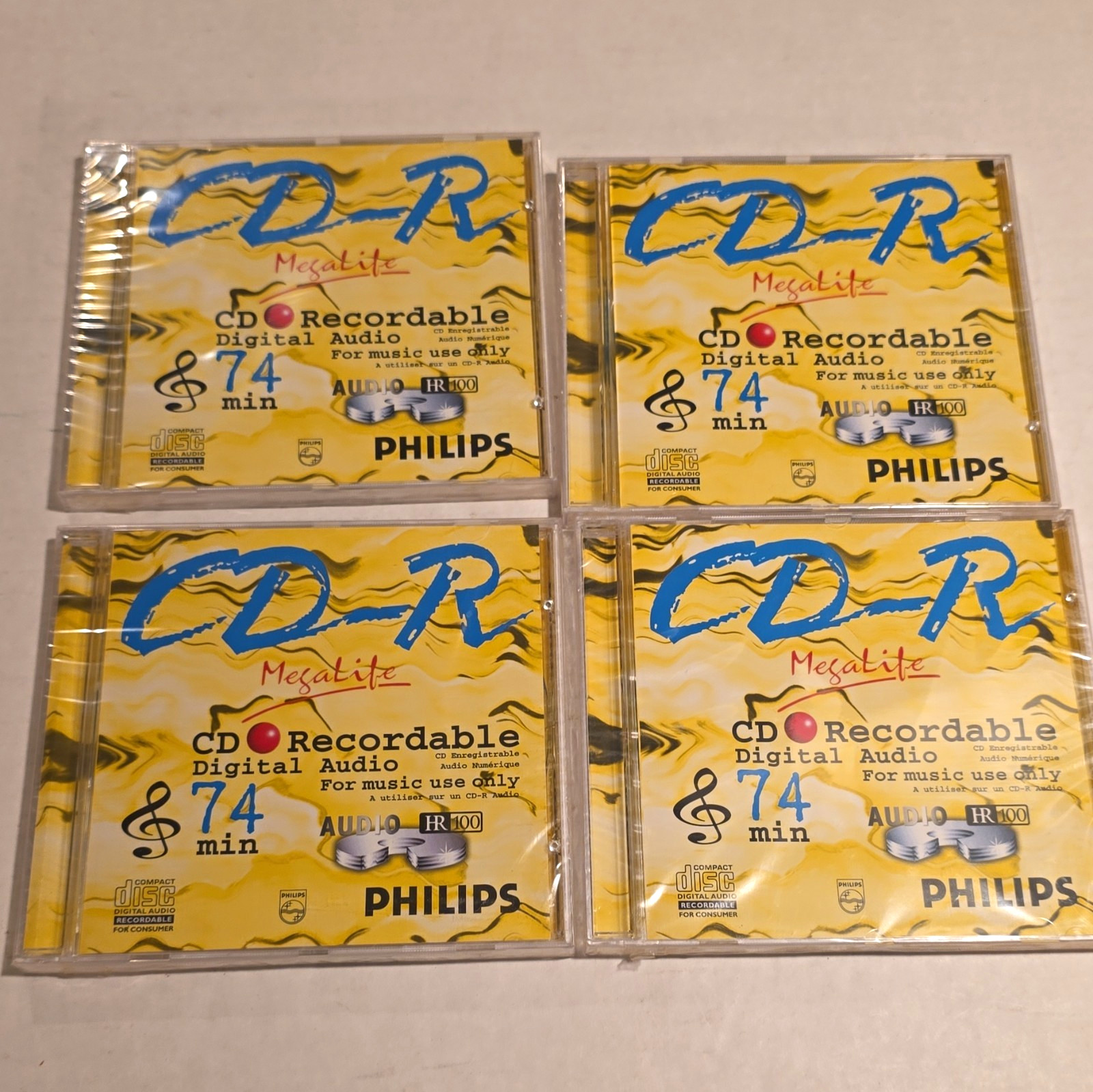 Philips Megalife CD-R Digital Audio Recordable 74 min CD74RUS/101 Jewel Case 4