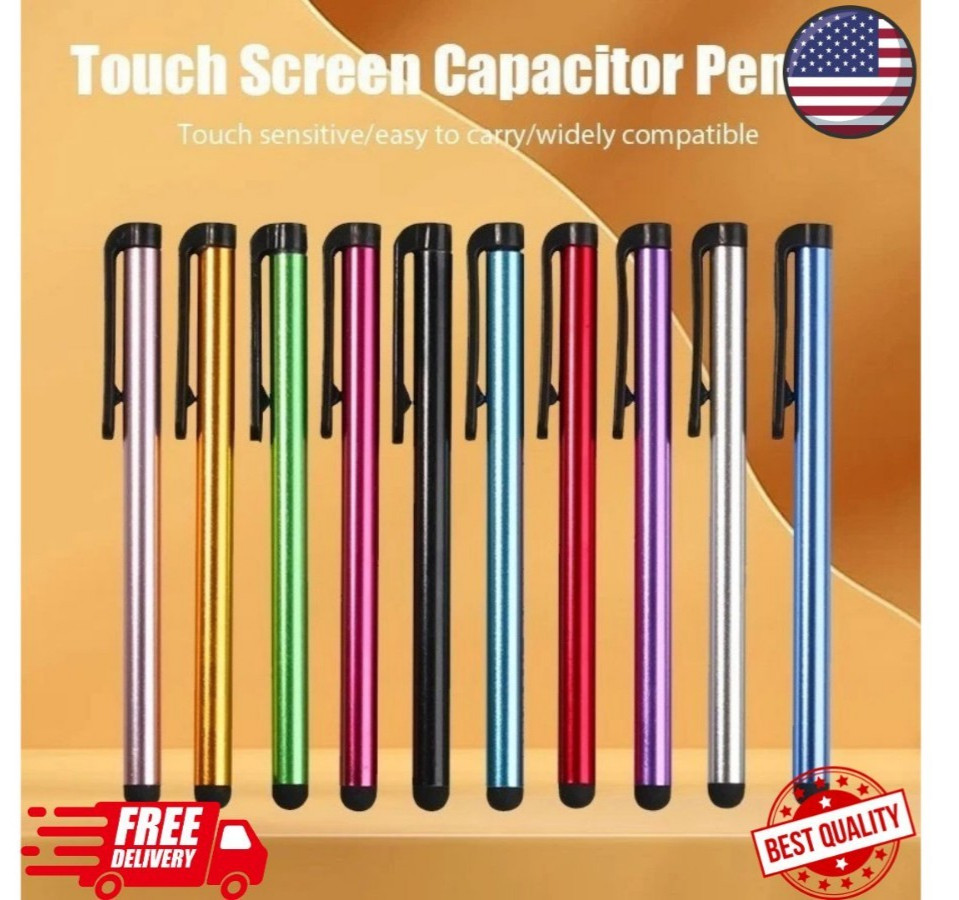 10x Universal Stylus Touch Screen Pens Capacitive Pen for iPhone iPad Tablet