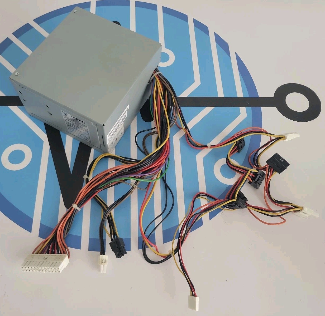 Tested Hipro HP-E4008FWR 400W ATX Computer Power Supply 24-Pin +4-Pin +6-Pin PSU