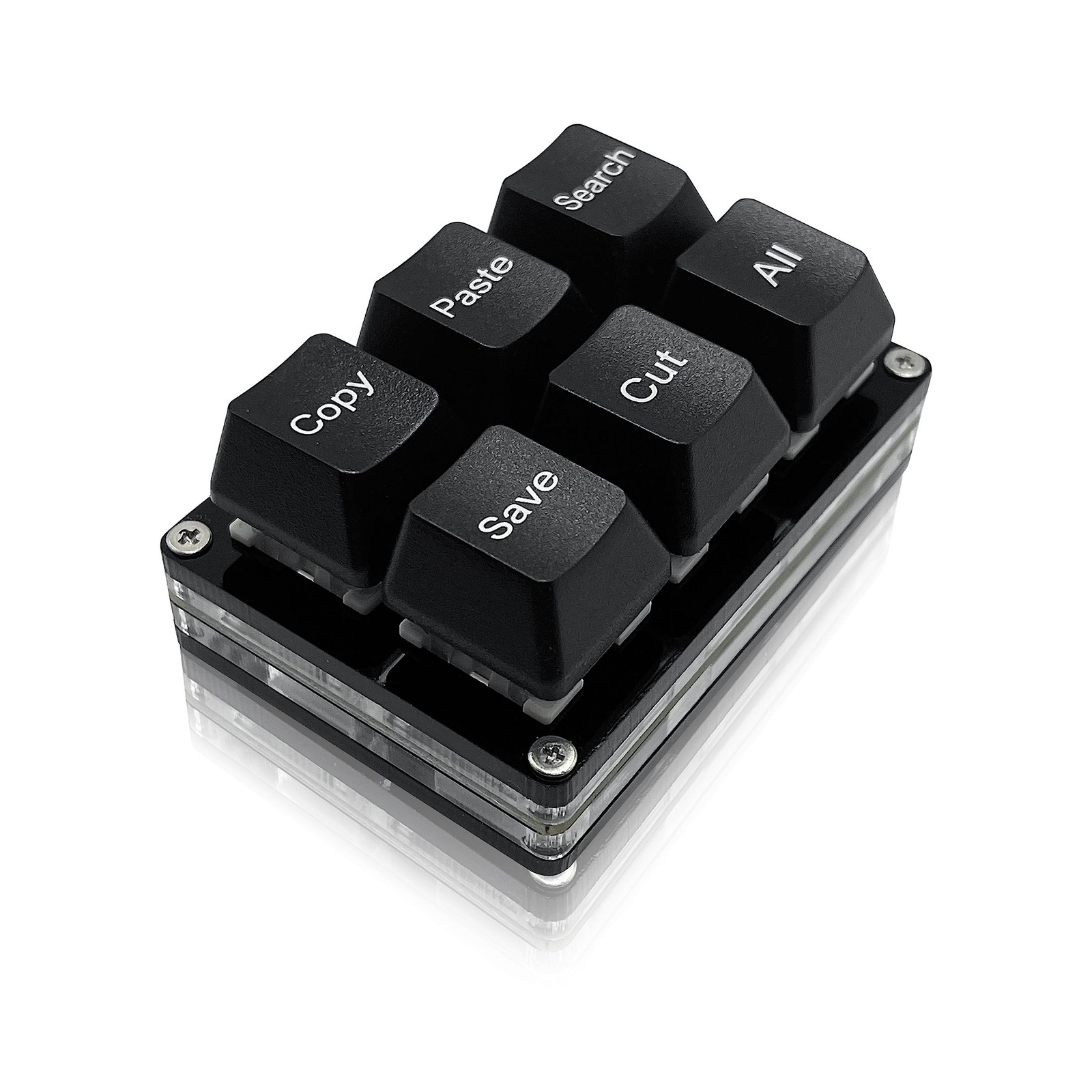 BTXETUEL Copy Paste Search Save Cut All 6-Key Keyboard One Handed OSU Keypad ...