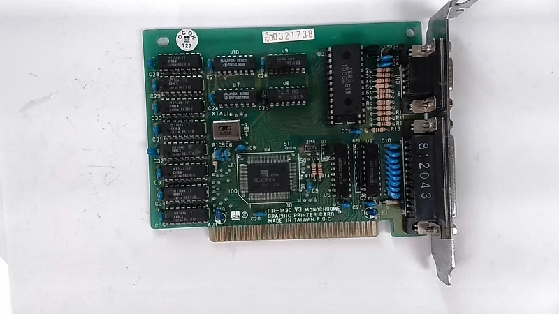 PII-143C V3 dtk 8 bit monocrome display adapter