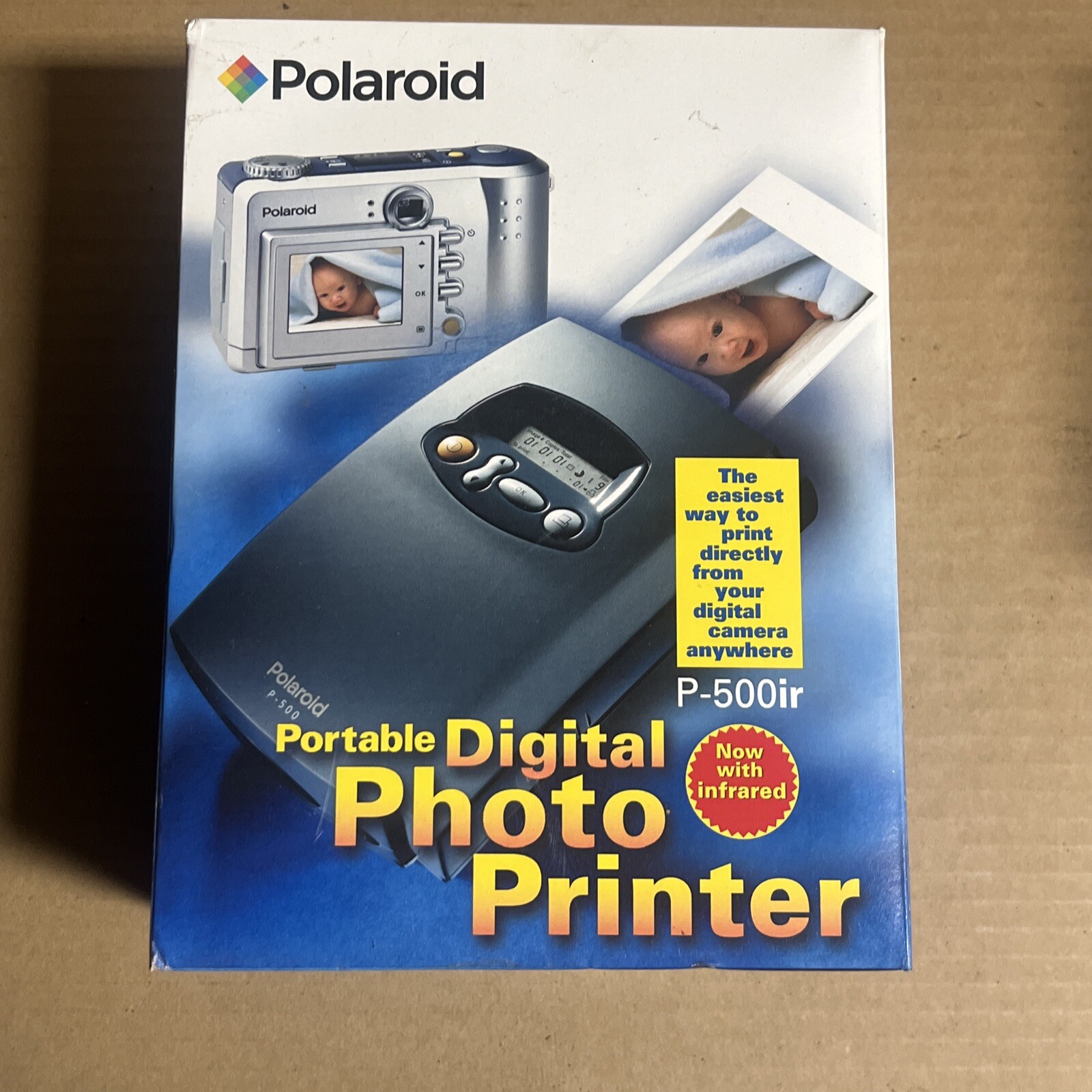 Vintage Polaroid P-500 Digital Photo Inkjet Printer