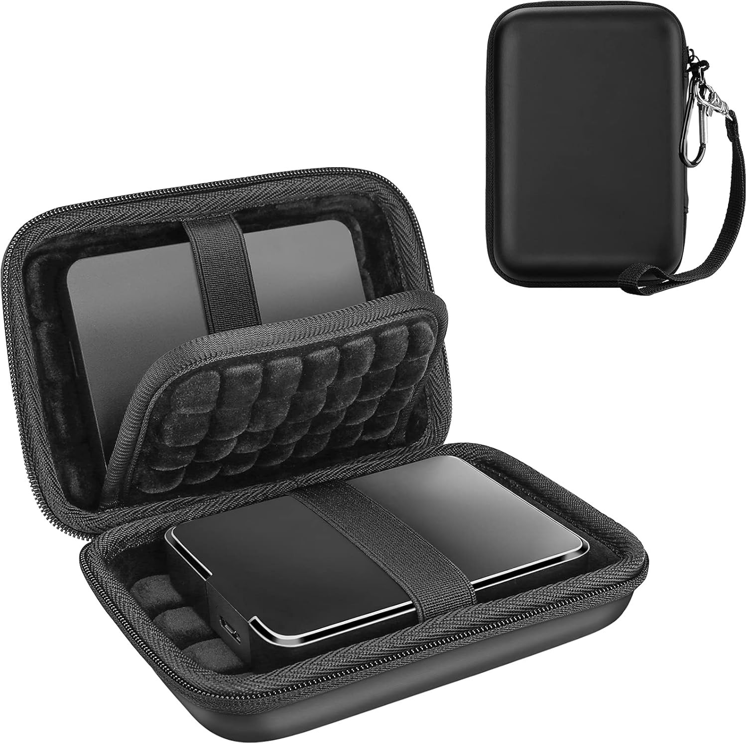 ProCase Hard Drive Case 2.5 Inch for Elements WD My Passport Canvio Basics