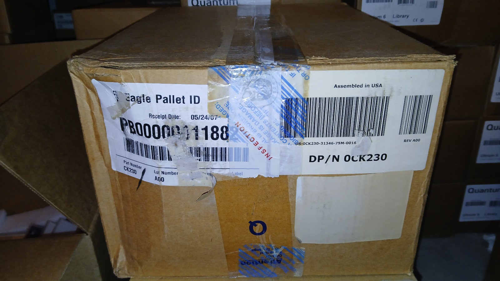 Dell 0CK230 400/800GB LTO-3 SCSI LVD Loader Module ML6000