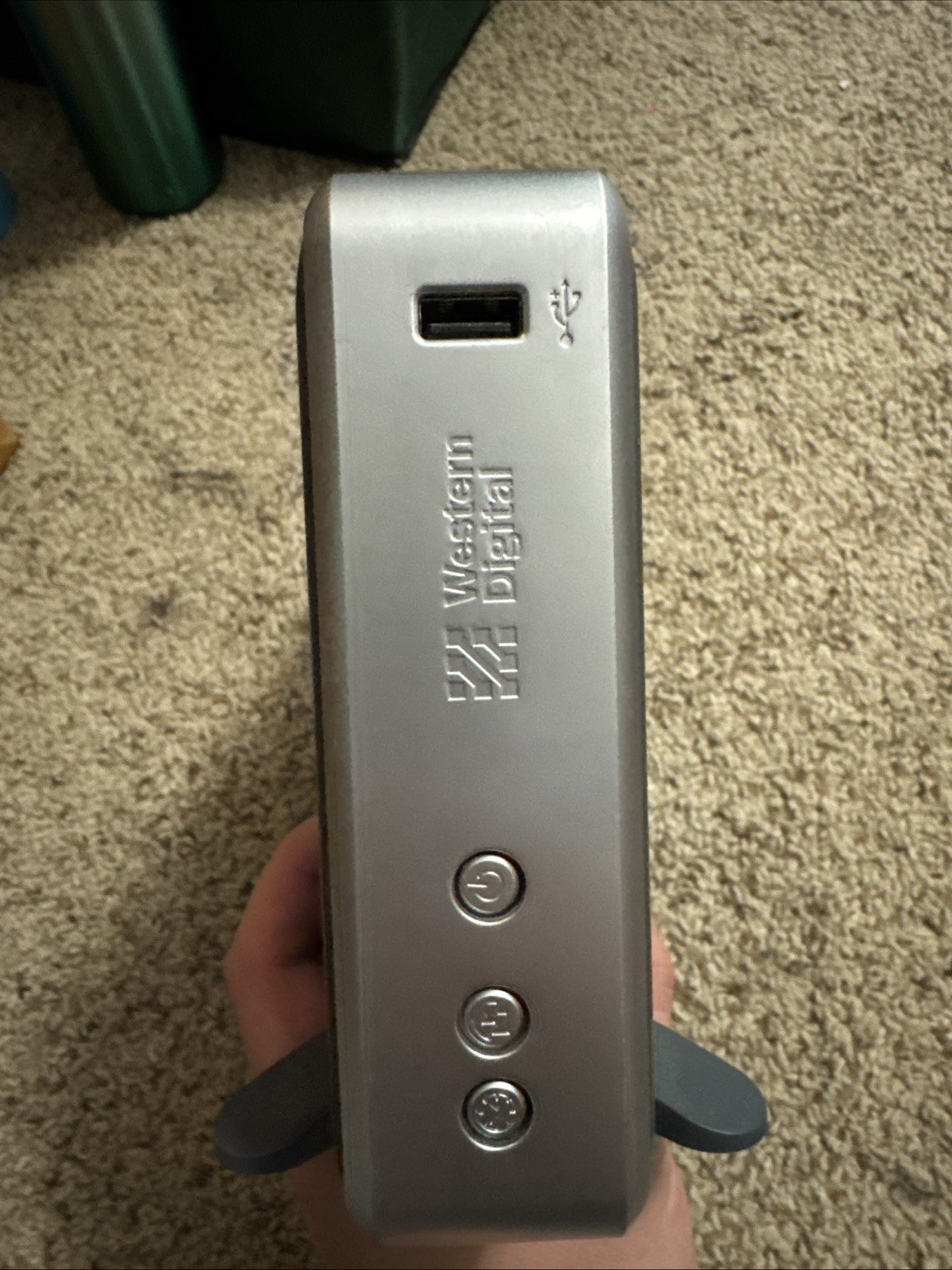 WD1600B011 Western Digital Dual-Option External HDD Cleaned Tested & Works