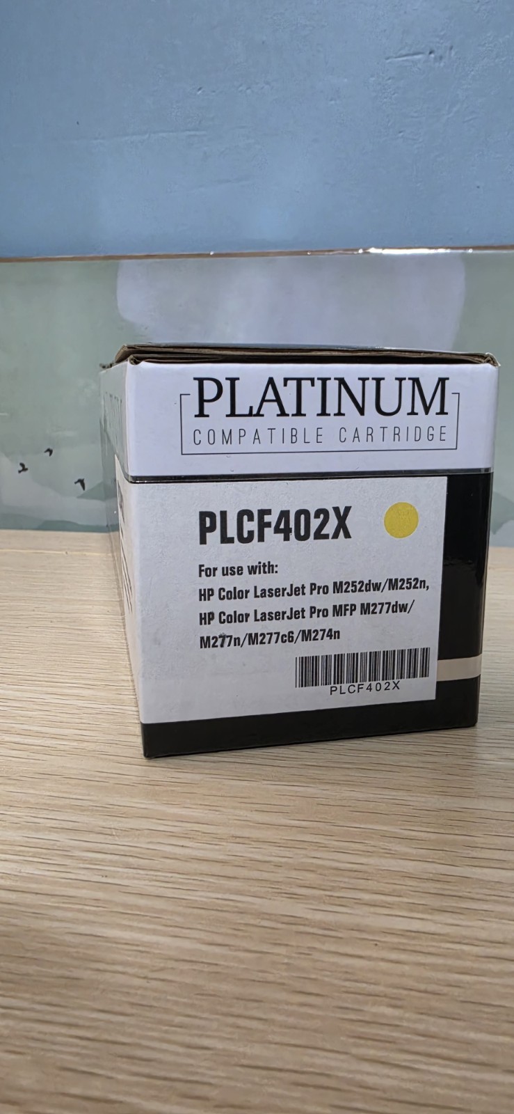 Platinum Compatible Cartridge PLCF 402X Yellow NEW Toner