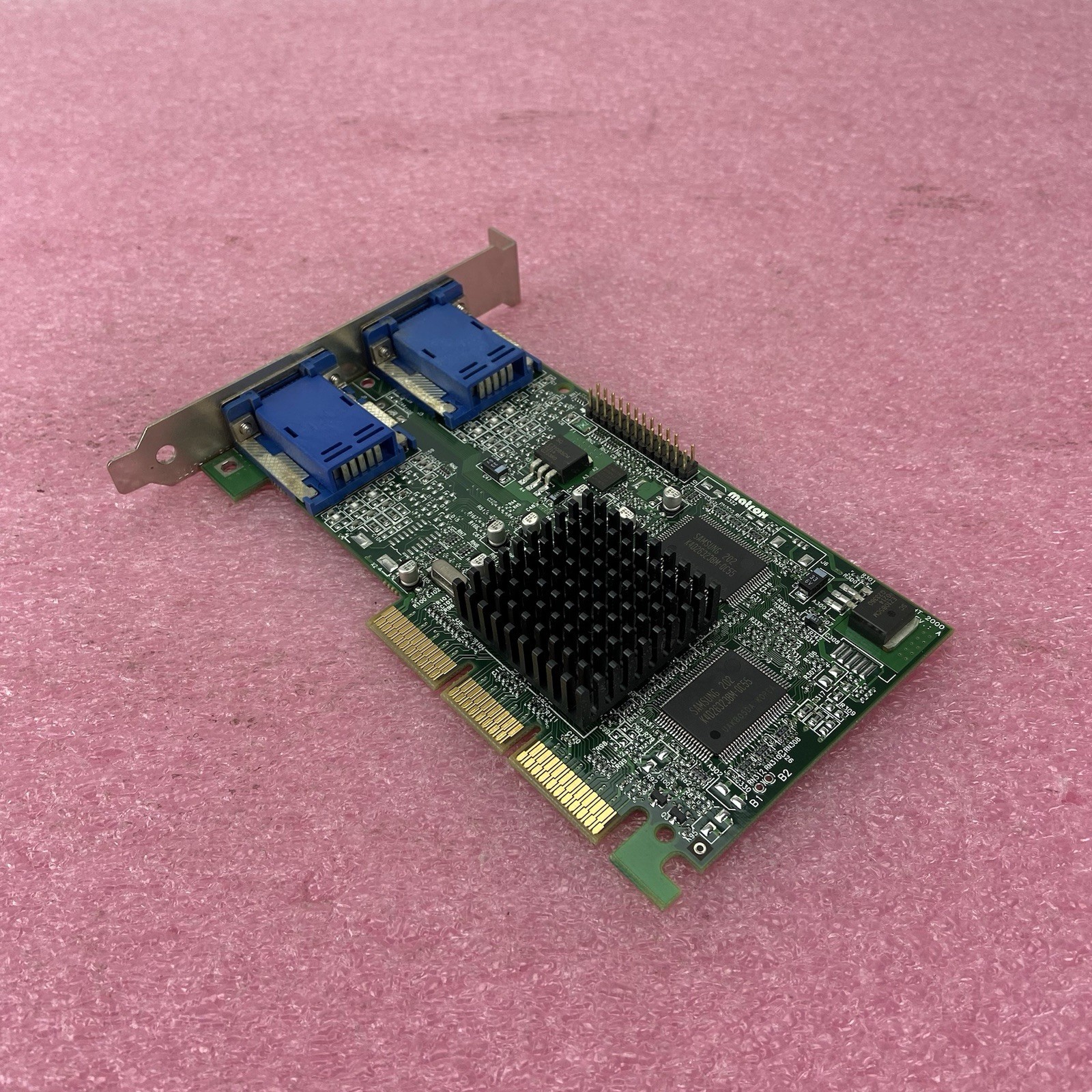 Matrox MGI G45FMDHA32DB Dual VGA AGP Graphics Card