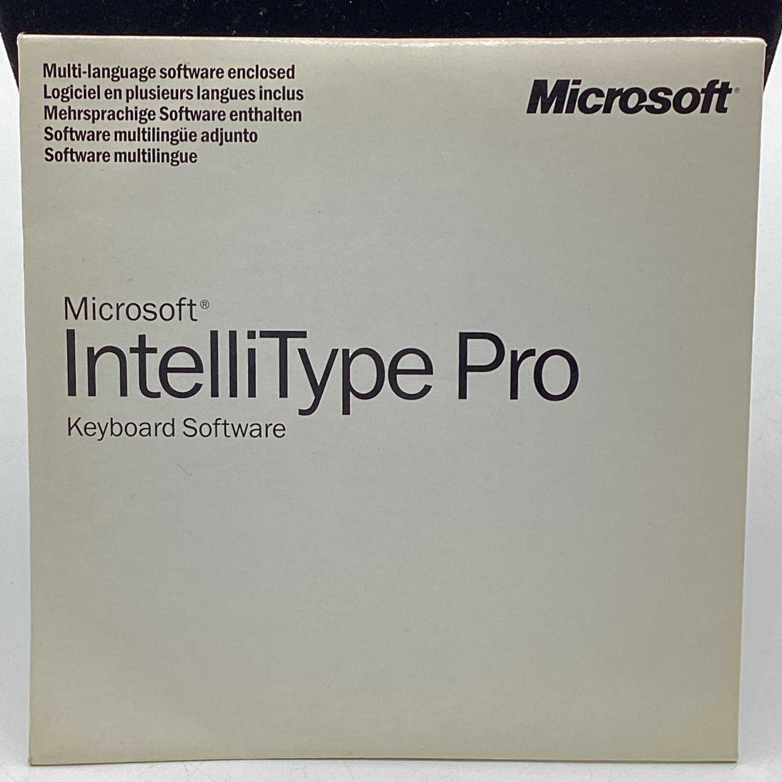 SEALED 1999 Microsoft IntelliType Pro Keyboard Software CD Set X04-84502