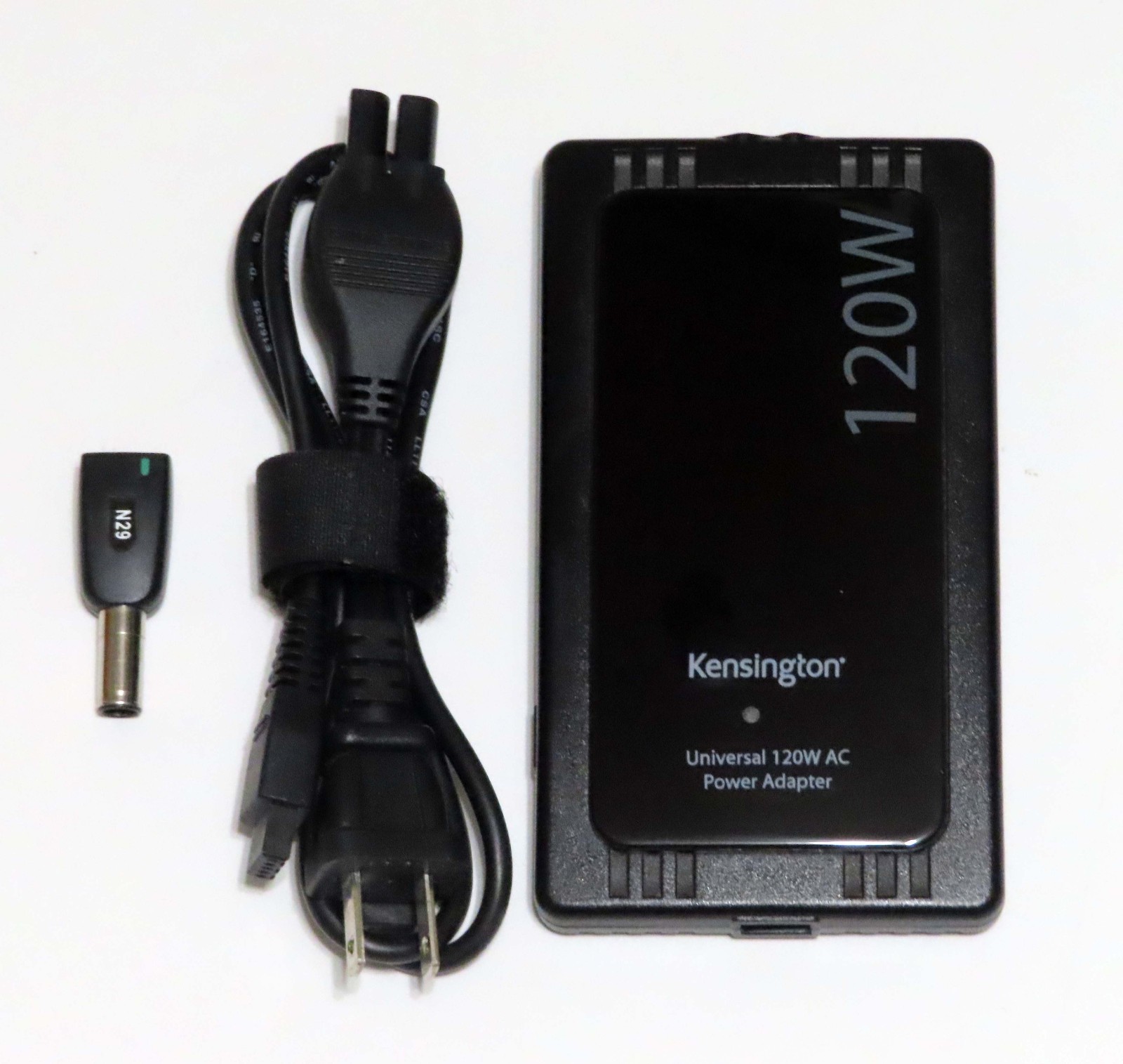 Kensington 120W Universal Laptop Power Adapter 38004 With SmartTip N29