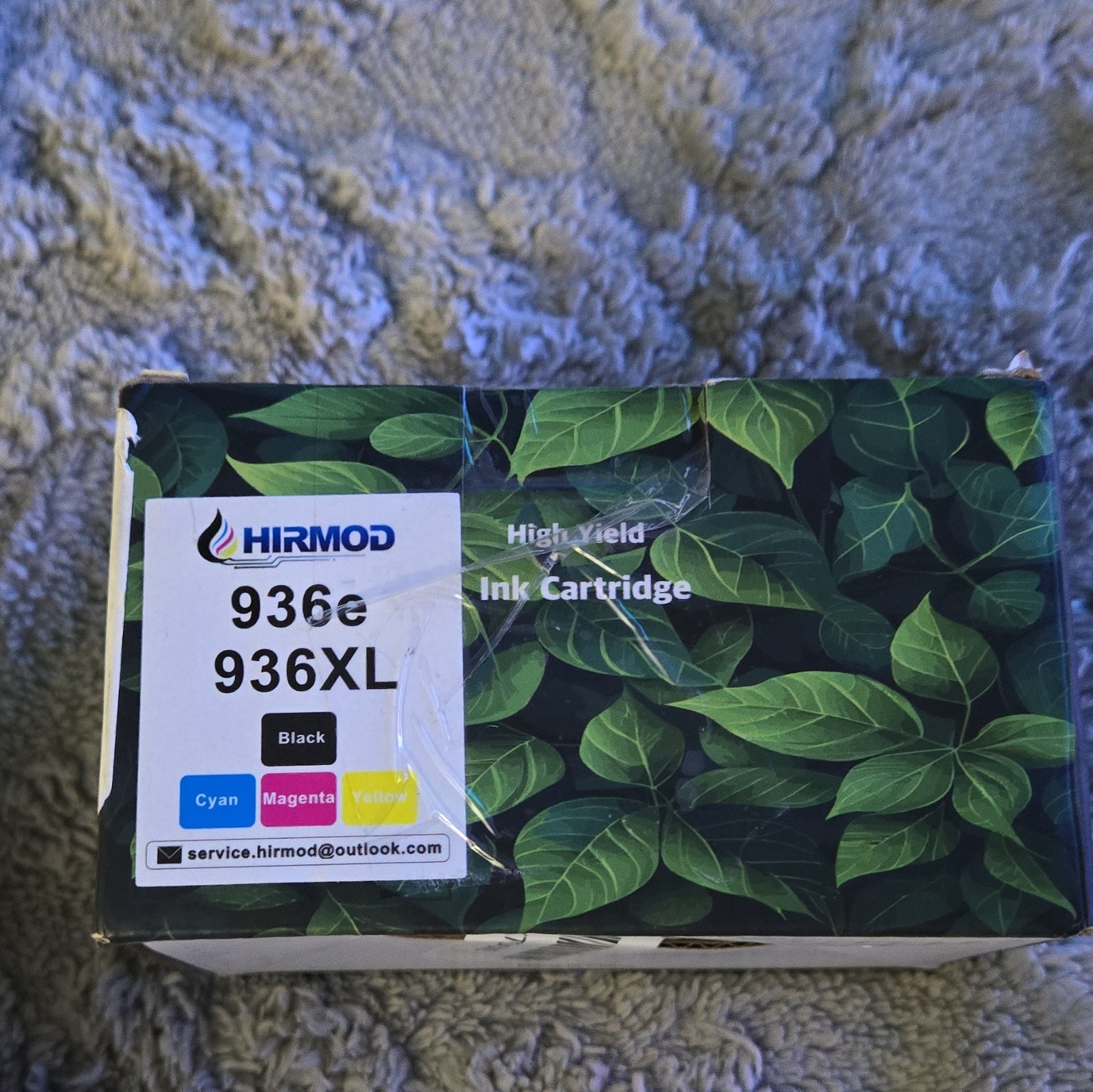HIRMOD 936e/936XL High Yield Inkjet Cartridge Set CMYK for HP