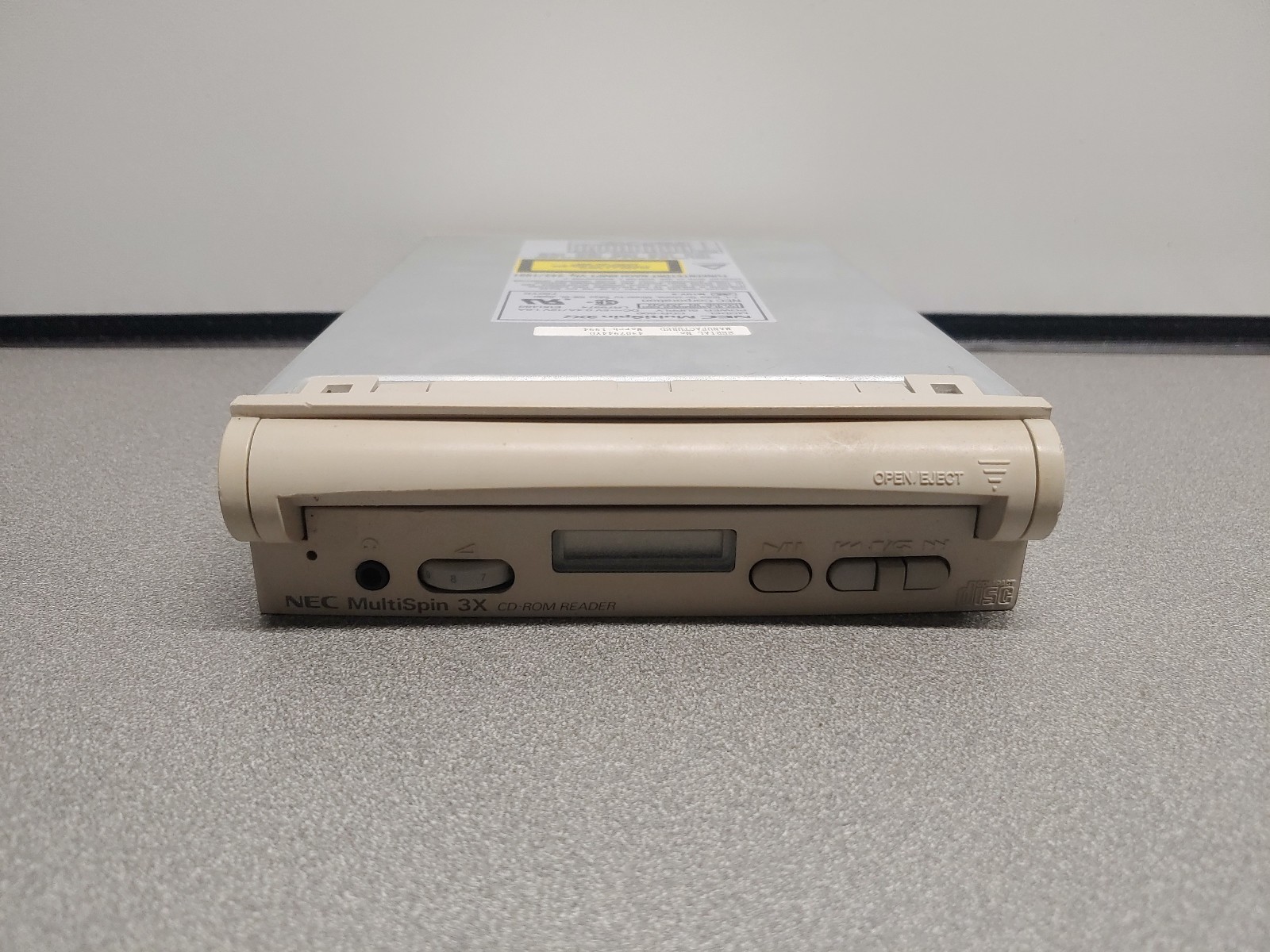 NEC MultiSpin 3x External SCSI CD-ROM Reader CDR-500 - UNTESTED