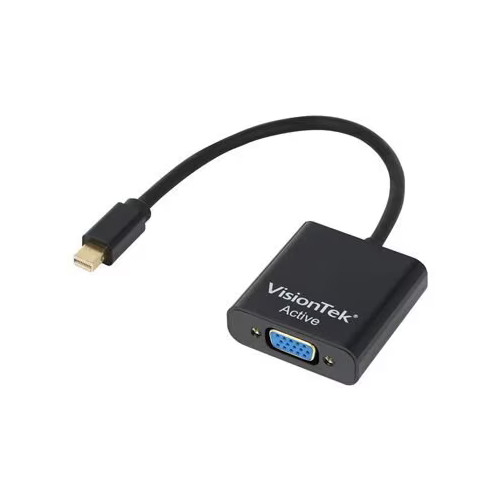 NEW VisionTek Mini HDMI to VGA Active Adapter (M/F)