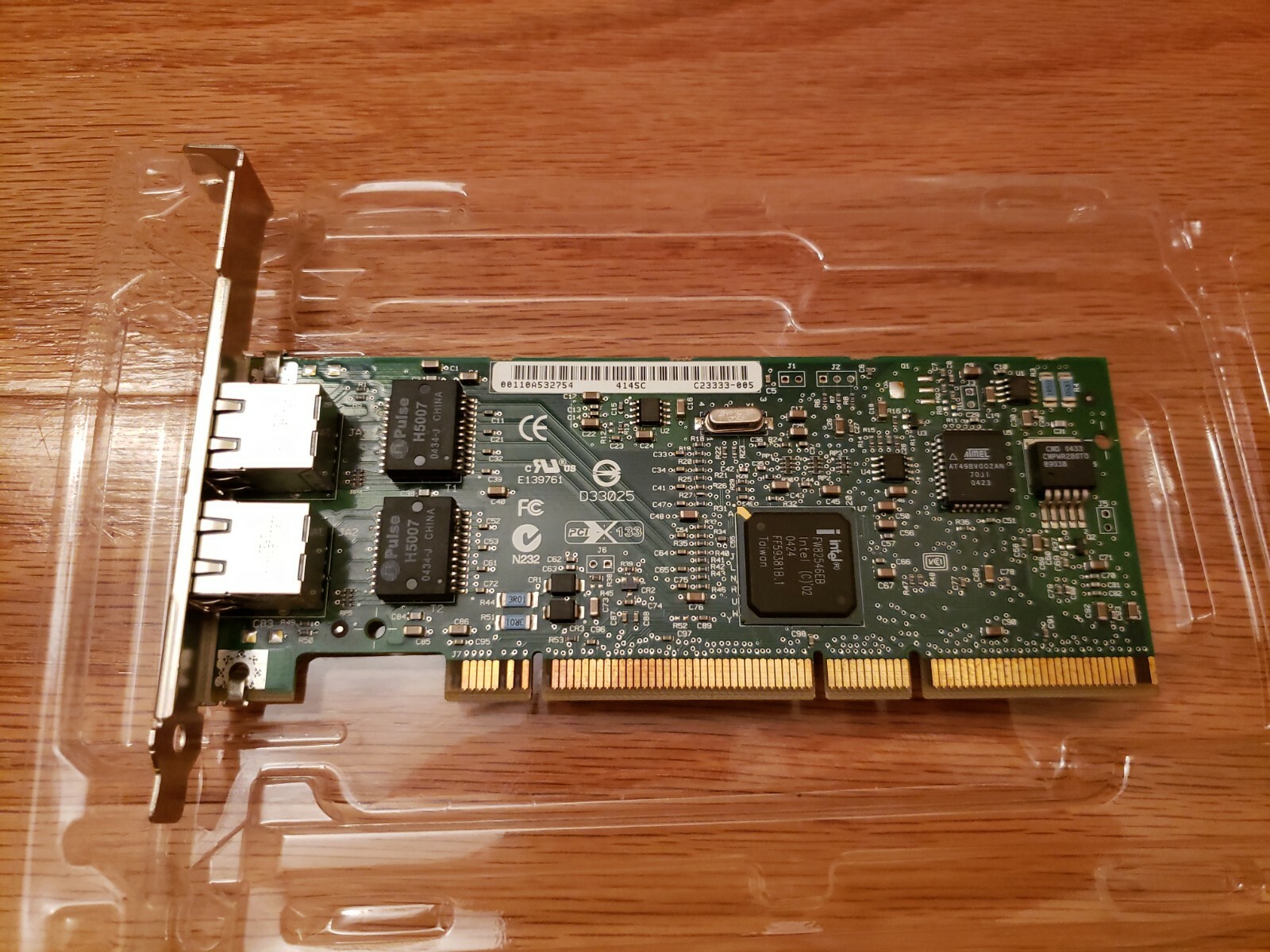 HP Intel NC7170 Dual Gigabit PCI-X Network NIC Card 313586-001 313559-001