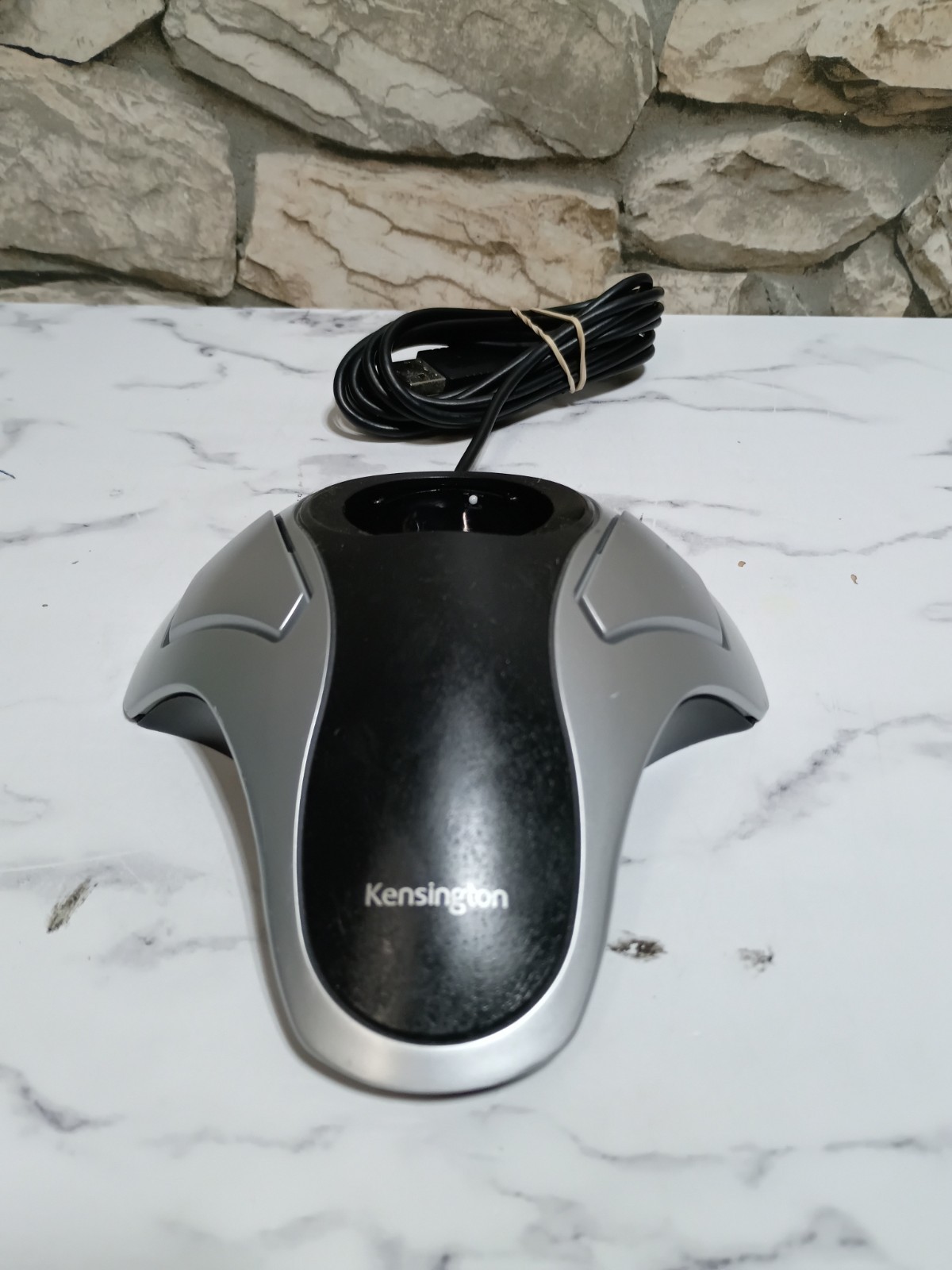 Kensington 64327 Orbit Optical Trackball Mouse USB Silver