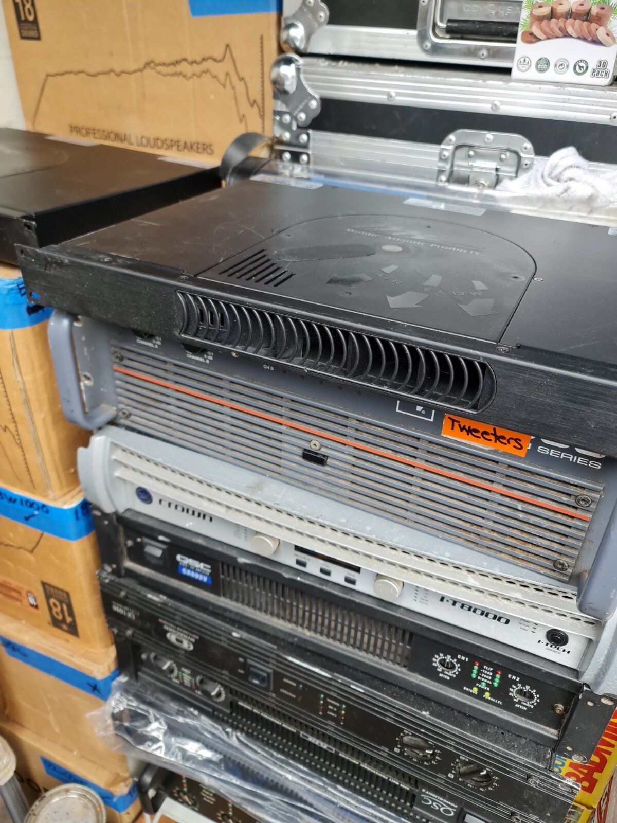 Middle Atlantic PDCOOL-1015RA Rackmount Power/Fan 120V~, 60Hz, 12A MAX