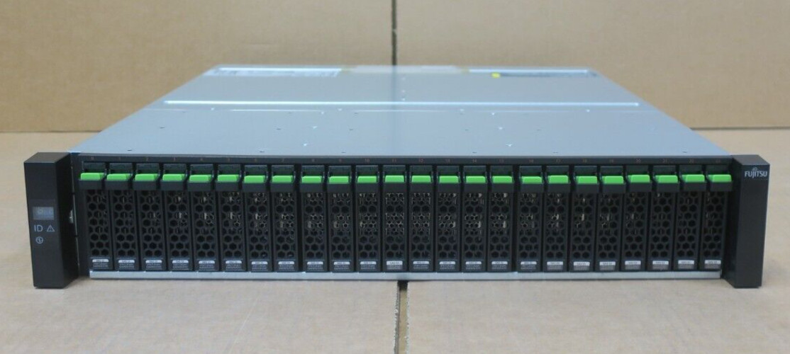 Fujitsu Eternus DX1/200 S3 2.5" DE Drive Enclosure + 24x 1TB 7.2K HDD 2x IOM12G