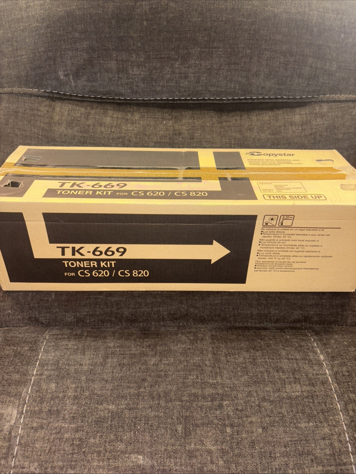 Genunine CopyStar TK-669 Toner Kit For use in CS 620 / CS 820