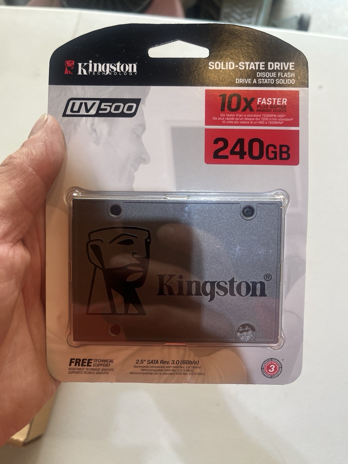 Kingston UV500 - 240GB SATA III 2.5 - SOLID STATE DRIVE NEW