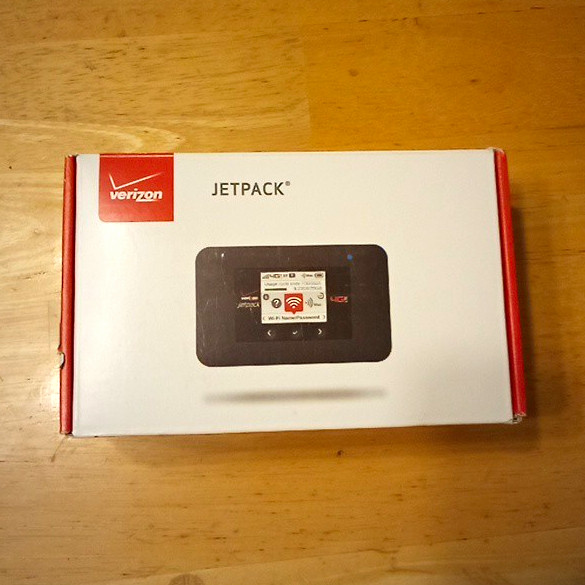 Verizon Jetpack AC791L LTE Wi-Fi Hotspot Modem, Black, Micro USB