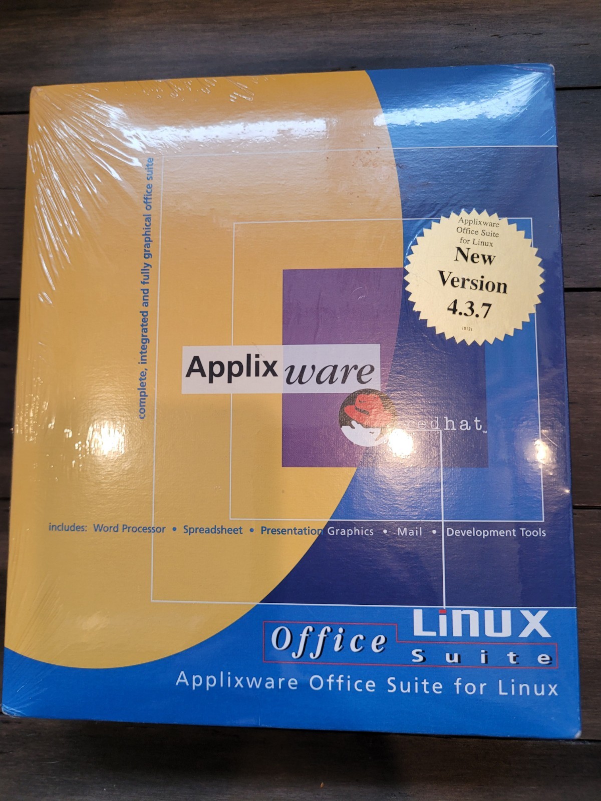 Red Hat Applixware Office Suite– New Sealed Box – Vintage Software